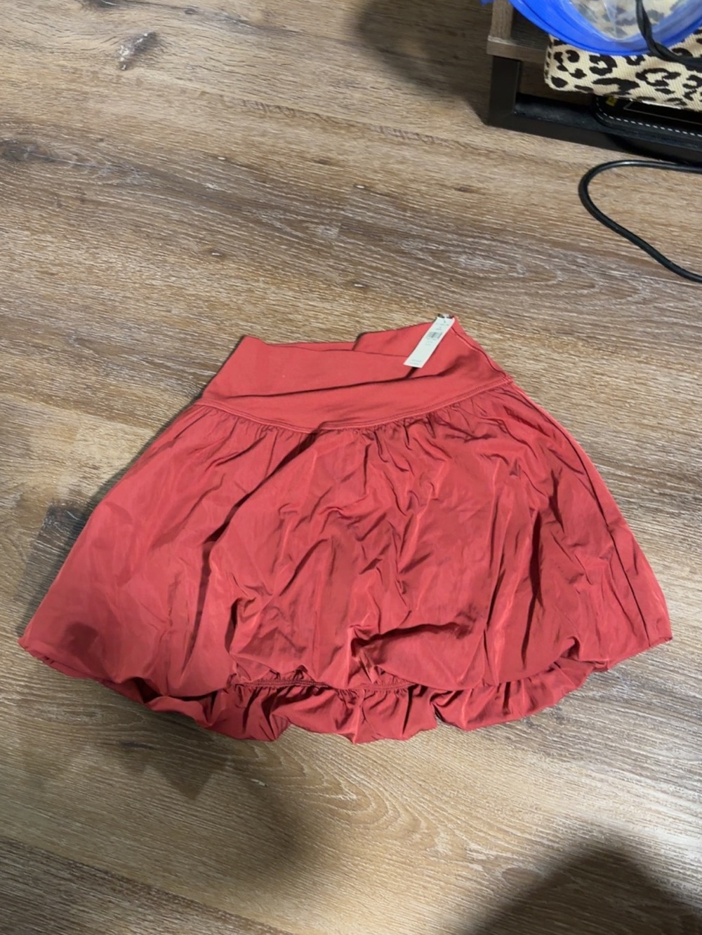 Women’s Red Full Skirt